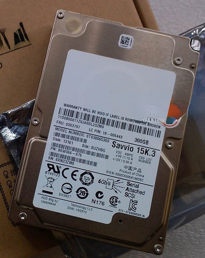 Lenovo ST9300653SS 03X3797 300G 15K 2.5 SAS RD630 640 650 Hard Drives