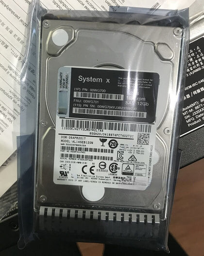 Lenovo X3650 M5 X3550 M5 00WG701 1.2T SAS 10K 2.5inch 12G Hard Drives