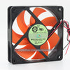 For MAGIC MGA12012HS-O25 DC 12V 0.45A 2-wire 90mm 120x120x25mm Server Square Cooling fan
