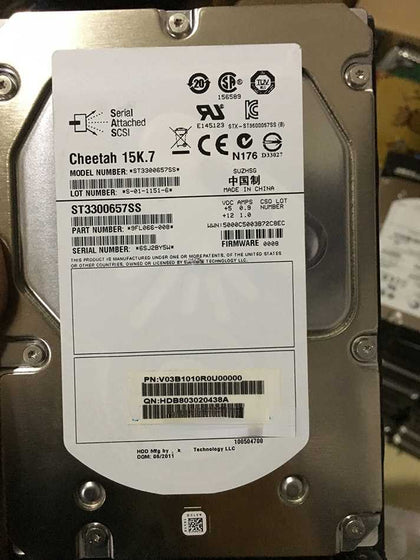 NF5140 NF5245 NF5270 NP5540 M3 Hard Drives 300G 15K 3.5 SAS