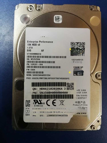 NF5270 NF5280 NF5288 M3 M4 M5 1.8T 10K 2.5 SAS Hard Drives