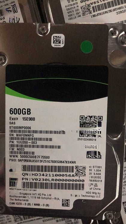 NF5270 NF5280 NF5288 M3 M4 M5 600G 15K 2.5 SAS Hard Drives