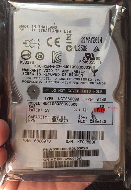 NF5466 NF5180 NF5270 NF5288 M5 Hard Drives 300G 10K 2.5 SAS