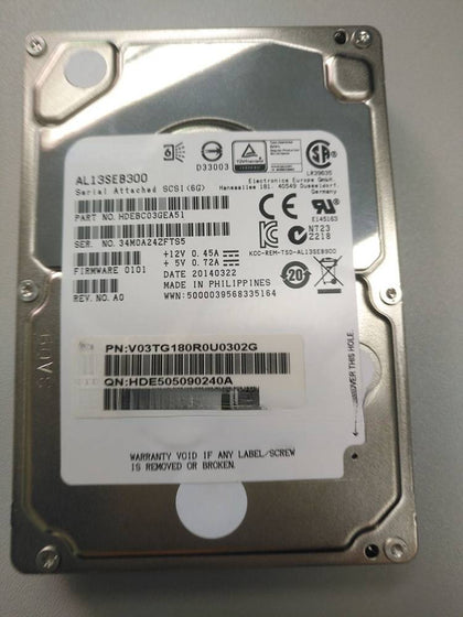 NF8420M3 NP5540M3 NF5166M3 300G 10K 2.5 SAS Hard Drives
