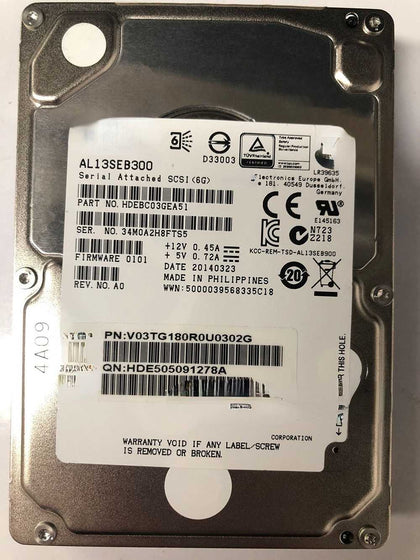 NF8460M4 NF8465M4 NF5180M4 300G 10K 2.5 SAS Hard Drives