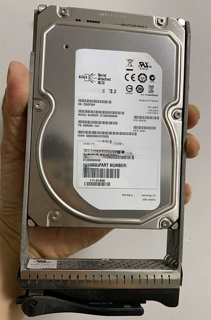 NetApp LSI 111-01508 3T 3.5inch SAS AS500H MS03 Hard Drives