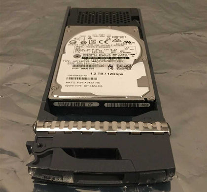 NetApp SP-342A-R6 X342A-R6 1.2T 10K 2.5 SAS DS224C Hard Drives