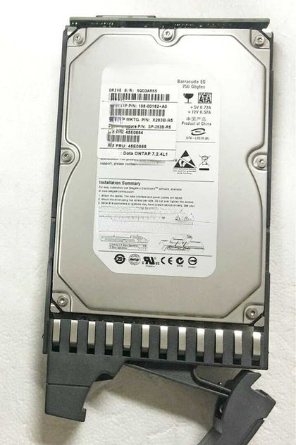 NetApp X283B-R5 SP-283B-R5 45E0885 45E084 750G 3.5 SATA Hard Drives