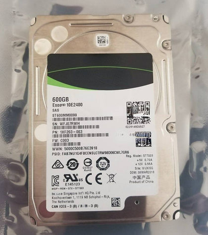 ST600MM0099 600G 10K 2.5 SAS 12Gb 128M 600GB Hard Drives