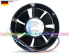 For ebmpapst 6224 N/17HAU 6224N/4-wire 17HAU DC 24V 1.25A 110mm 172x172x51mm Server Cooling Fan Round