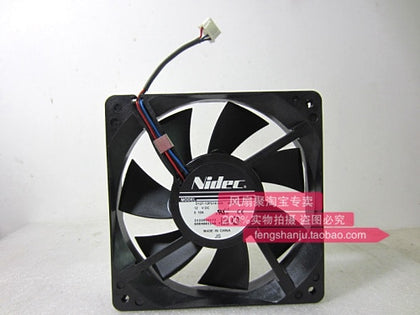 Nidec D12T-12PS14 12cm12025 120 * 120 * 25MM 12V0.10A Mute Double Ball Fan - inewdeals.com