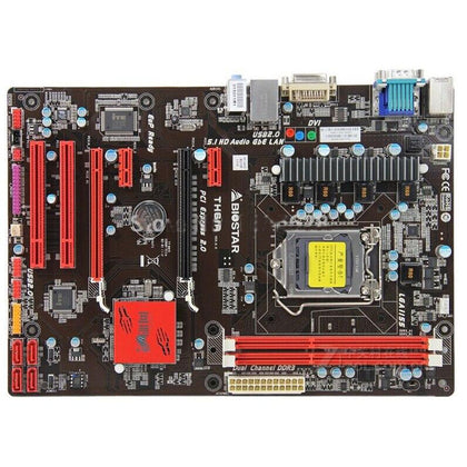 100% carte mère pour Biostar TH61A LGA 1155 DDR3 carte mère cartes de bureau