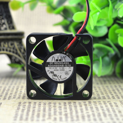 ADDA AD0405HB-G70 4010 4cm 40 * 40 * 10mm 5V dual ball high speed cooling small fan - inewdeals.com