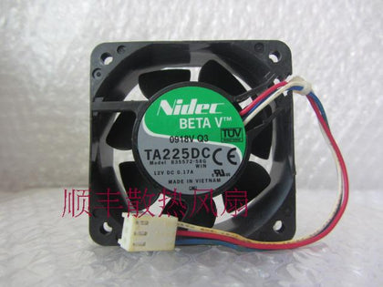 Nidec 6025 12V 0.17A 6cm B35572-58G 60 * 60 * 25mm Silent Power Chassis/server fans - inewdeals.com