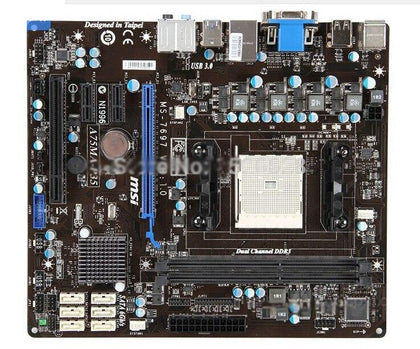 desktop motherboard for MSI A75MA-P35 DDR3 Socket FM1 ram 16G motherboard