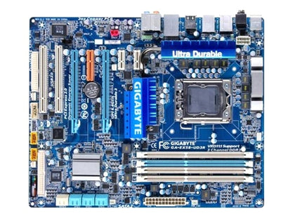 motherboard for Gigabyte GA-EX58-UD3R DDR3 LGA 1366 USB2.0 EX58-UD3R boards X58 Desktop motherborad - inewdeals.com