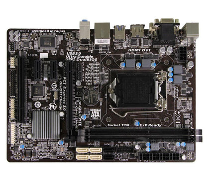 GIGABYTE B85M-HD3 desktop motherboard LGA 1150 DDR3 i3 i5 i7 32GB SATA3 USB3.0 B85 Used mainboard boards PC