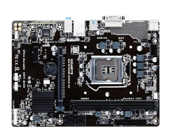 Gigabyte GA-B150M-D3VX-SI motherboard for inLGA 1151 DDR4 32GB