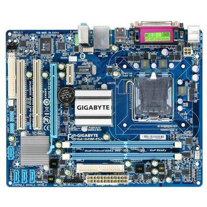 Carte mère de bureau Gigabyte GA-G41M-ES2L pour intel G41M-ES2L graphique intégré DDR2 LGA 775 carte mère d'occasion