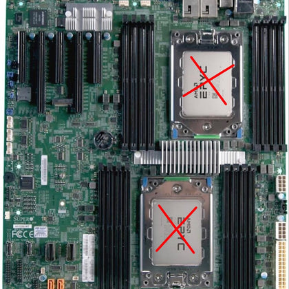 H11DSi-NT Supermicro Motherboard EPYC 7001/7002 Series Processors Internal NVMe Ports (PCI-E 3.0 x4)