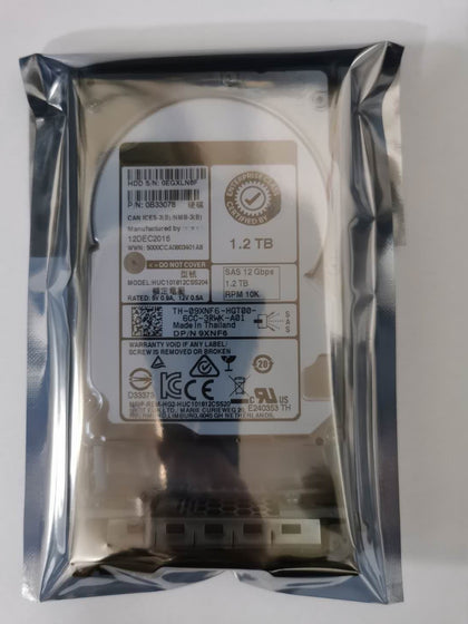 DELL 1.2T 2.5 10K 12Gb SAS Hard Drive HUC101812CSS204 9XNF6