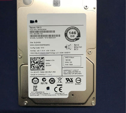 DELL 15K.3 146G 15K SAS 2.5 Hard Drive 061XPF ST9146853SS3