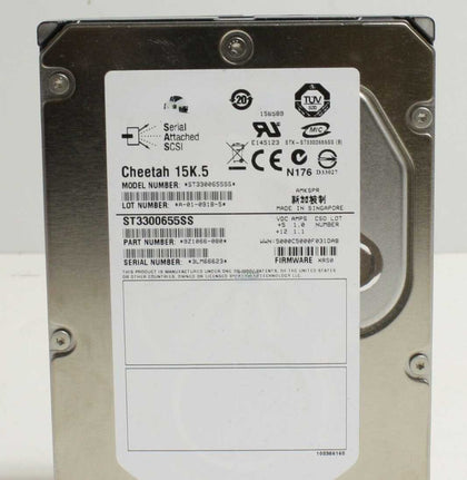 DELL 2950 2900 R710 Server Hard Drive 300G 3.5 SAS ST3300655SS