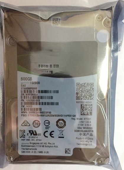 DELL 600G 15K SAS 2.5-inch ST600MP0006 Server Hard Drive R630 R730 R740