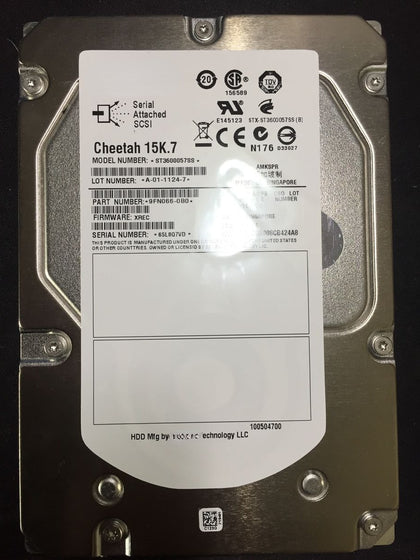 DELL Compellent SC40 ST3450857SS 450G 9FM066-080 Storage Hard Drive