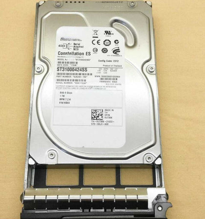 DELL Dell R310,R410 Server Hard Drive 1T 7.2K 3.5 SAS ST31000424SS