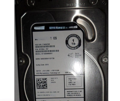 DELL EQ 1T 7.2 3.5-inch SAS 062VY2 ST1000NM0001 Storage Hard Drive