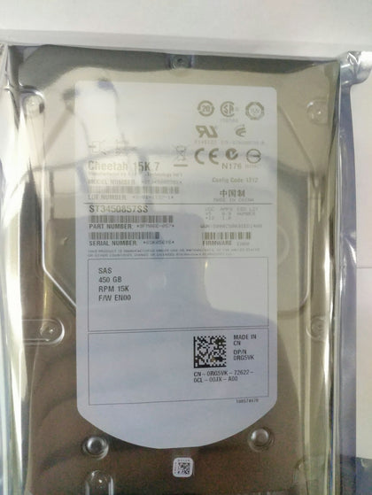 DELL Equallogic PS6110 PS6610 E X XV 450G SAS 3.5 15K EQ Hard Drive