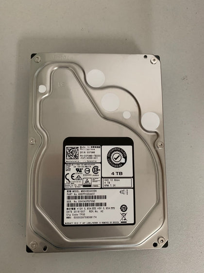 DELL MG04SCA40EN 4T SAS 3.5 12GB SAS Server Hard Drive 00F9W8