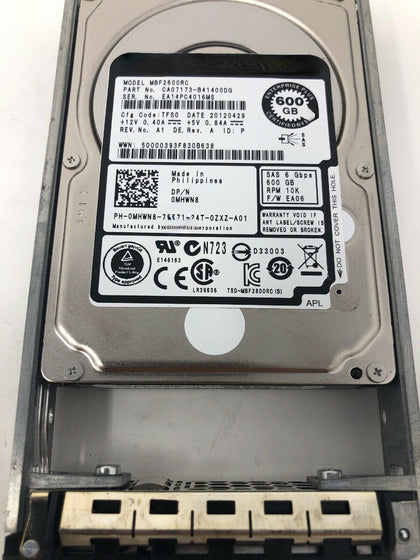 DELL PS4000 600G 10K SAS 07149N 0Y4MWH ST9600205SS EQ Hard Drive