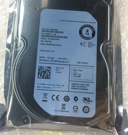 DELL R410 R420 R510 R310 Server Hard Drive ST32000645SS 2TB SAS 3.5