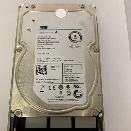 DELL R510 R730 R330 4T 3.5 7.2K SAS ST4000NM0023 Server Hard Drive