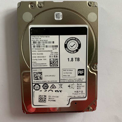 DELL R540 R640 R740 R940 1.8T 10K SAS 2.5-inch 512e 12Gb Hard Drive