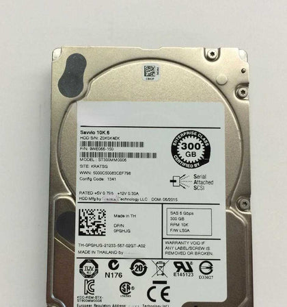 DELL R620 R630 R720 300G 10K SAS 2.5 ST300MM0006 Server Hard Drive