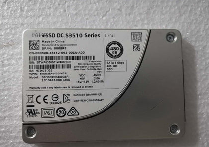DELL R710 R720 R730 R730xd R830 480G SATA SSD 2.5 SSD