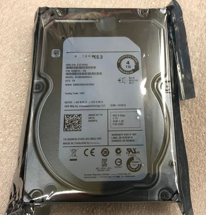 DELL R710 R720 R730 Server Hard Drive 4T SAS 7.2K 3.5