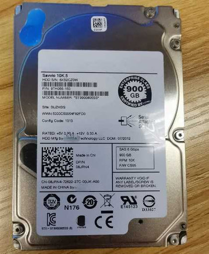 DELL R820 R910 R920 R930 900G 10K SAS 2.5 ST9900805SS Hard Drive