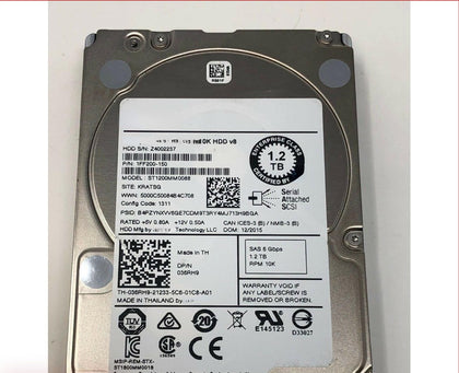 DELL R920 R730 R930 Server Hard Drive 1.2TB 10K 2.5-inch SAS 12GB