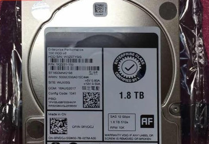 DELL SCV2080 SCV300 SCV360 1.8T 10K 2.5 SAS Combi Storage Hard Drive