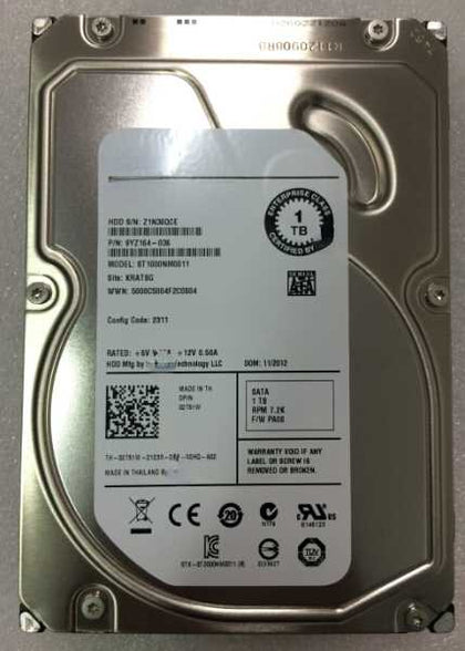 DELL ST1000NM0011 Enterprise Server Hard Drive 1TB 3.5 SATA ES 02T51W
