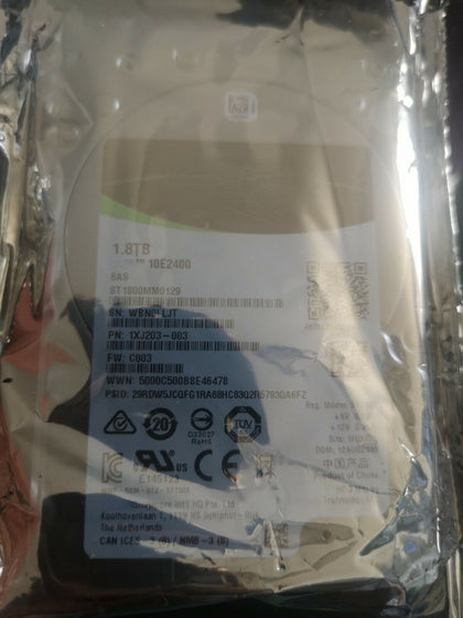 DELL ST1800MM0129 Server Hard Drive 1.8T 10K 12GB 2.5 SAS 1.8TB