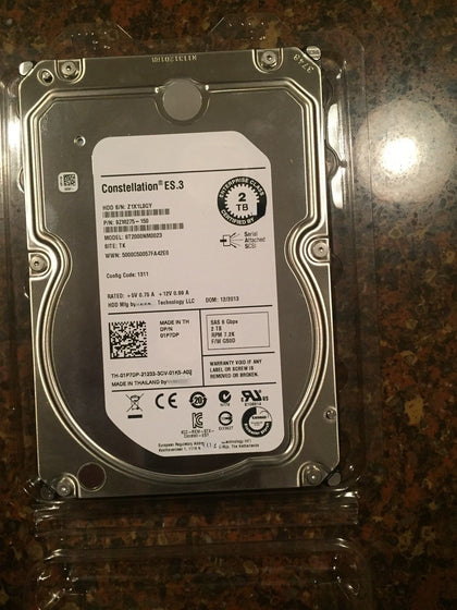 DELL ST2000NX0253 2T 7.2K 128M 12GB SATA 2.5 Enterprise Hard Drive 0V07TD