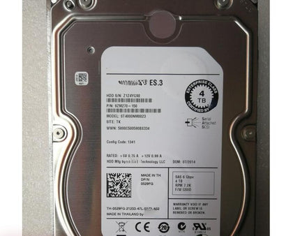 DELL Seagate ST4000NM0034 4T SAS 7.2K Enterprise Server Hard Drive 12GB/s 128M
