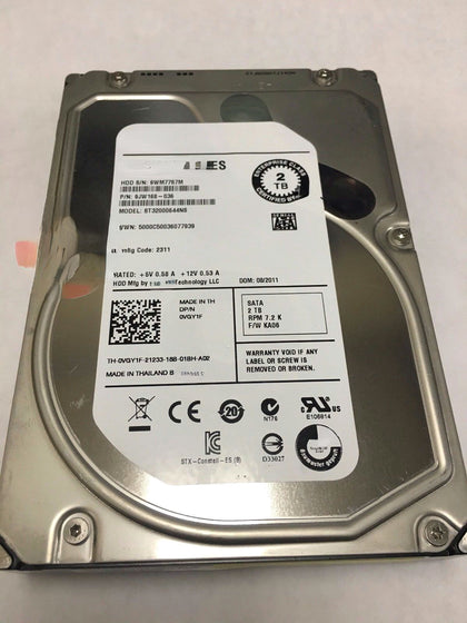 DELL T430 T610 T620 T630 Hard Drive SATA 2TB ST32000644NS 3.5-inch 7.2K