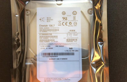 DS600-G10 Storage Hard Drive 600G 15K SAS 3.5-inch 6GB ST3600057SS