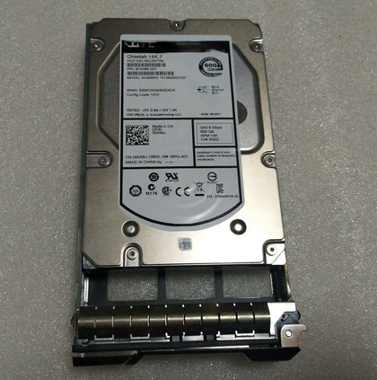Dell 02R3X EqualLogic 600G SAS 3.5 15K EE06 Hard Drive 9FN066-058
